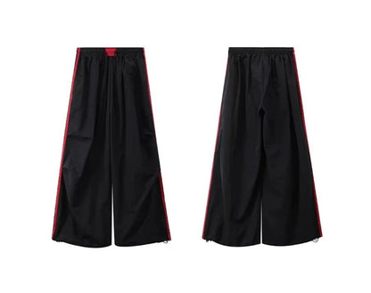 Loose Joggers Pants Women Cargo Pants Vintage Streetwear Hip Hop Y2k Baggy Wide Leg Sweatpants Casual Pockets Fashion Trousers