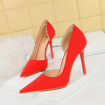 Sequin Pumps