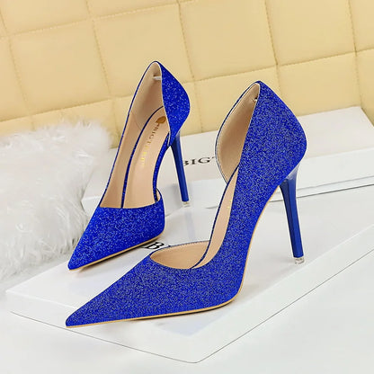 Sequin Pumps