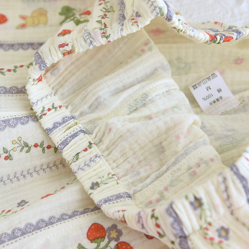 Floral Pajamas Set