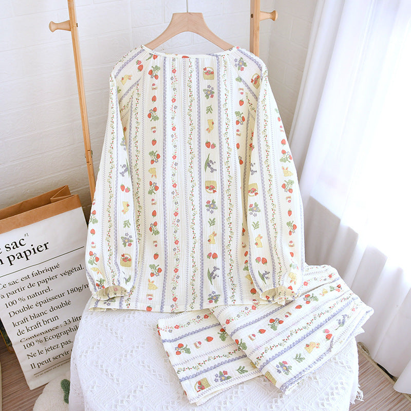 Floral Pajamas Set