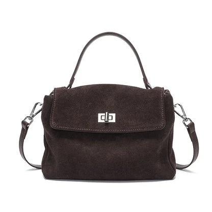 Genuine Grade Leather Women's Shoulder Crossbody Bag Luxury Designer Brand Commuting Messenger Bag for Woman Handbag Female Tote