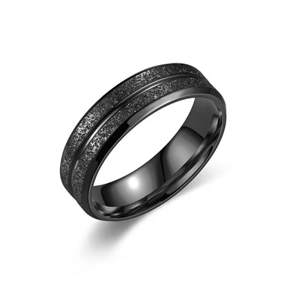 Square Zircon Stainless Steel Couple Ring For Women and Men Romantic Engagement Wedding Party Jewelry Female