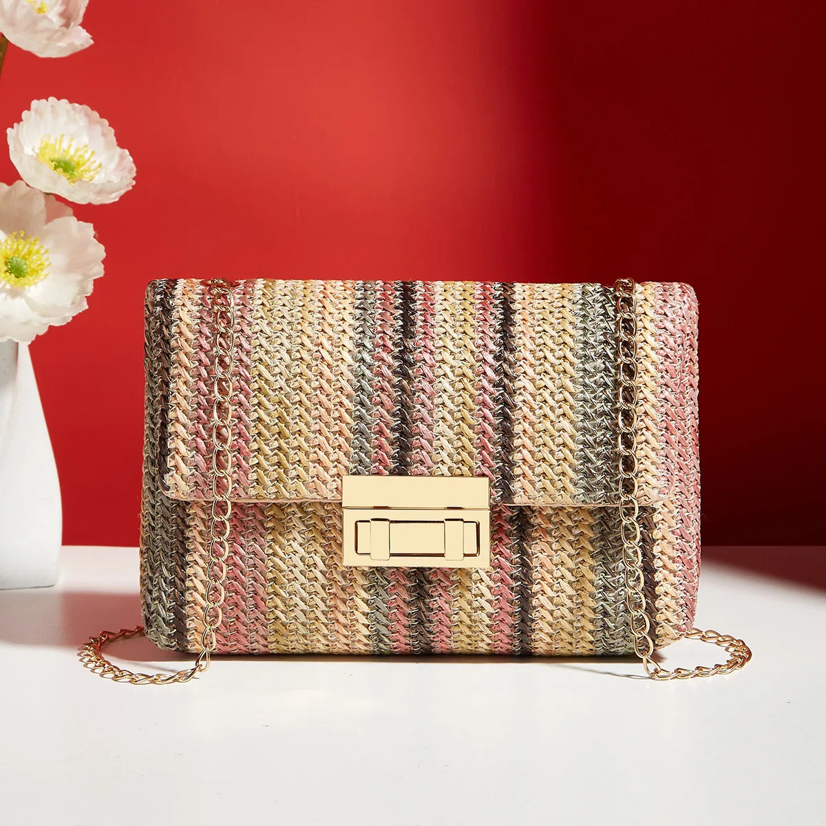 Crossbody Bag for Women Chain Strap