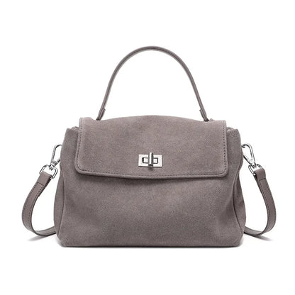 Genuine Grade Leather Women's Shoulder Crossbody Bag Luxury Designer Brand Commuting Messenger Bag for Woman Handbag Female Tote