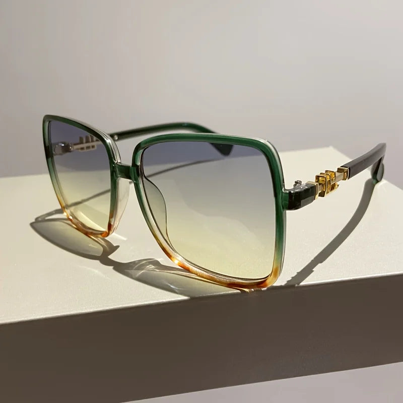 Retro Two-Tone  Sunglasses