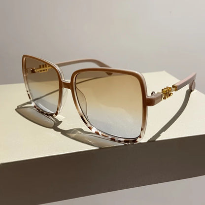 Retro Two-Tone  Sunglasses