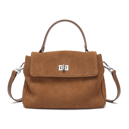 Genuine Grade Leather Women's Shoulder Crossbody Bag Luxury Designer Brand Commuting Messenger Bag for Woman Handbag Female Tote