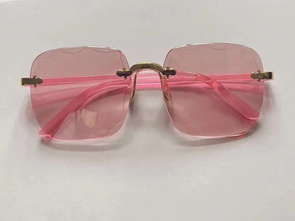 Rimless Square Sunglasses