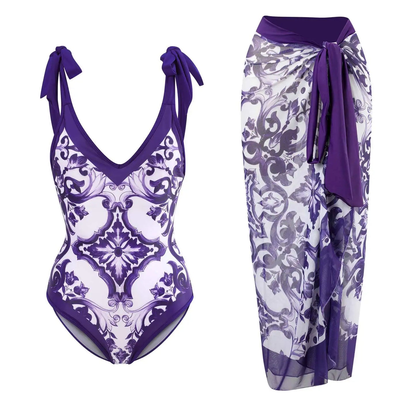 2026 New Arrival Push Up Women Bikini Set Floral Printed Ruffle Bikinis Strappy Bandage Swimwear Brazilian Biquini Bathing Suit