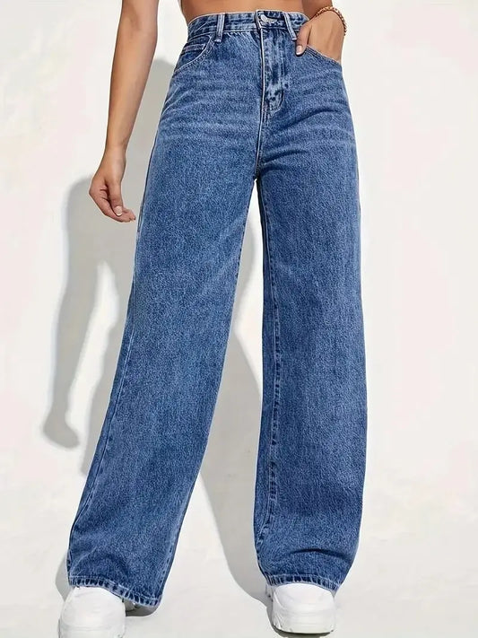 retro blue jeans