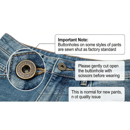 Trendy Wide Leg Distressed Straight Jeans for Women Elastic Casual Bootcut Denim Pants Bestseller Fashionable Ladies Jeans