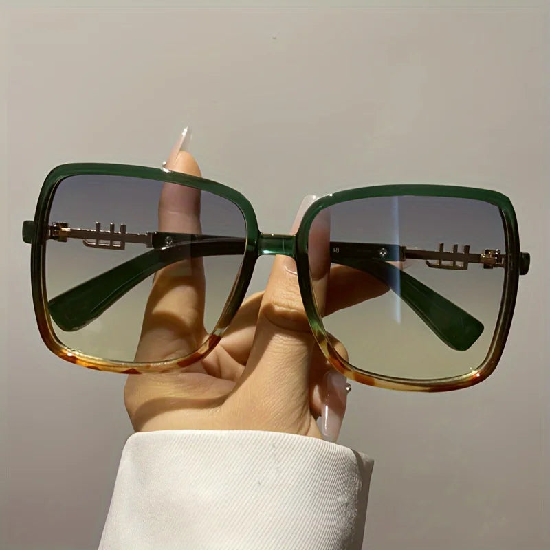 Retro Two-Tone  Sunglasses