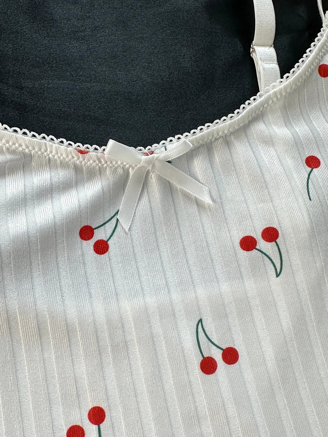 Cherry Top and Shorts Set
