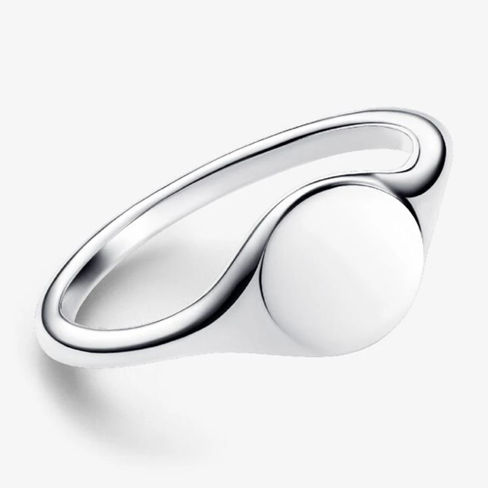 2026 New 925 Silver Love Double Layer Rose Wrong Circle Princess Noble Bow Crown Ring Exquisite DIY Charm Jewelry Gift