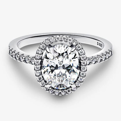 2026 New 925 Silver Love Double Layer Rose Wrong Circle Princess Noble Bow Crown Ring Exquisite DIY Charm Jewelry Gift
