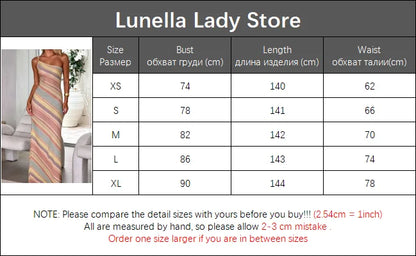 Color Blocked Knitted Long Dress Women Elegant Off Shoulder Corset High Split Vestidos 2026 Lady Daily Beach Vacation Wear New