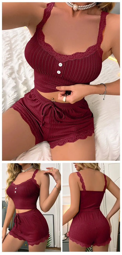 Camisole & Shorts Pajama Sets