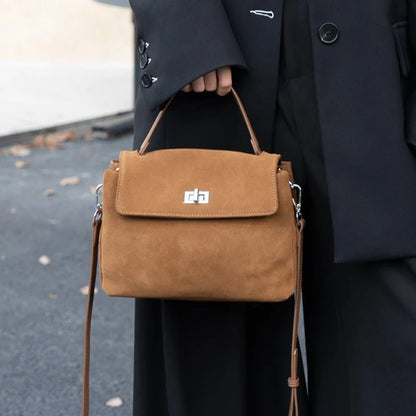 Genuine Grade Leather Women's Shoulder Crossbody Bag Luxury Designer Brand Commuting Messenger Bag for Woman Handbag Female Tote